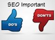 Dos Donts seo