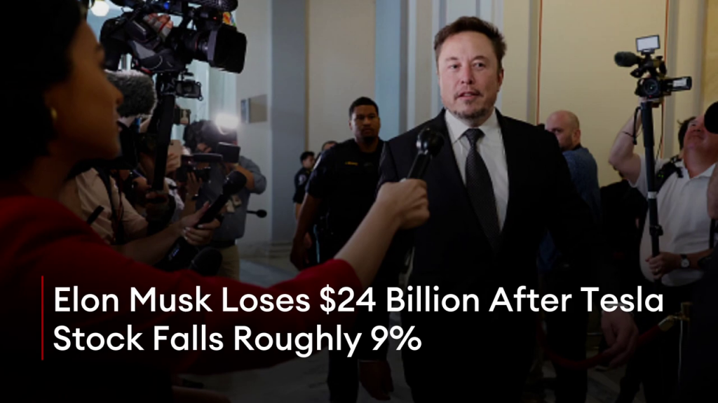 Extor fx Ceo Comments to Elon Musk Loses $24 Billion After Tesla Stock Falls Roughly 9%