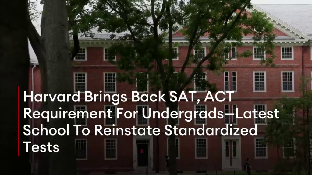 Extorfx CEO idea Following by Harvard Becomes Latest School To Reinstate Standardized Tests For Undergrads